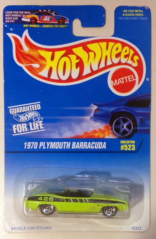 Plymouth Barracuda 1972-B3555 Details about   2004 Hot Wheels #053 First Editions 53/100 Blings 