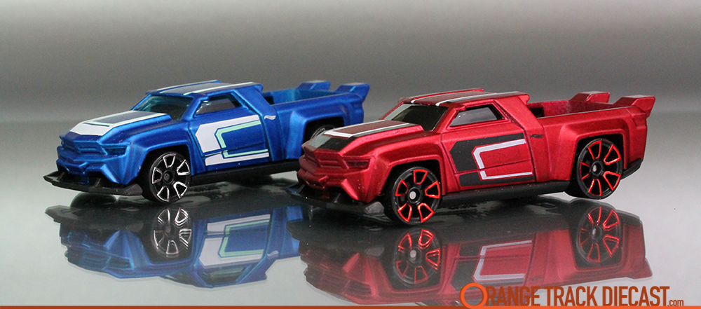 SOLID MUSCLE #127 US 50✰black/red✰Hot Truck✰Best Track✰2018 Hot Wheels case G 