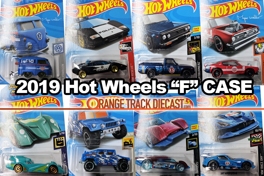 2019 hot wheels case f