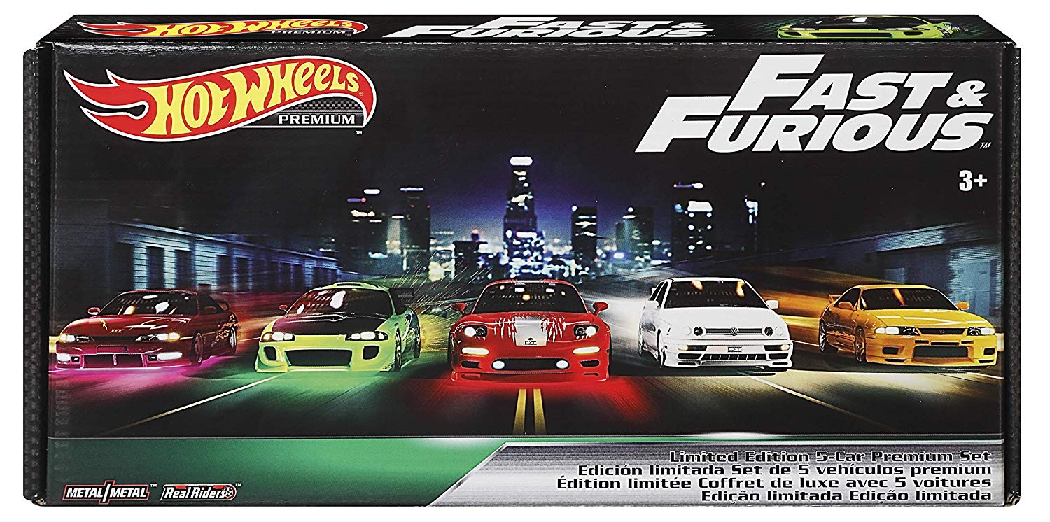hot wheels the fast and the furious series set